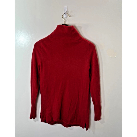 Talbots Women's Cashmere Turtleneck Sweater Size M Luxurious Minimalism Classic - Picture 2 of 8